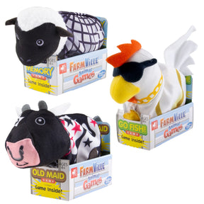 FarmVille Classic Card Games For Kids In Fun Animal Travel Pouch