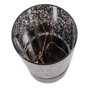 Silver Mercury Glass Accent Lamp Copper Fairy Light Lantern
