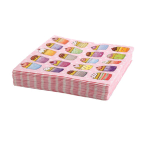 20pk Ti-Flair Cupcake Napkins – For Birthday Parties & Fun