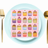 20pk Ti-Flair Cupcake Napkins – For Birthday Parties & Fun
