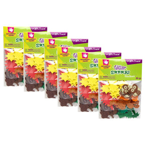 6pk Glitter Safari Sticker Activity Set – 360 Stickers Total!