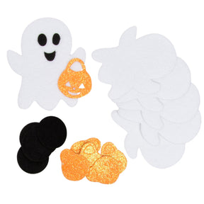 Ghost Foam & Felt Stickers - Halloween Decorations Arts & Crafts