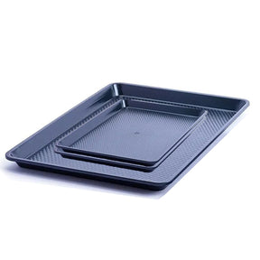 3pc Blue Diamond Nonstick Pans – Textured For Even Baking