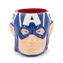 Marvel 3D Sculpted Ceramic Mug - Captain America Head or Shield