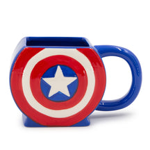 Marvel 3D Sculpted Ceramic Mug - Captain America Head or Shield