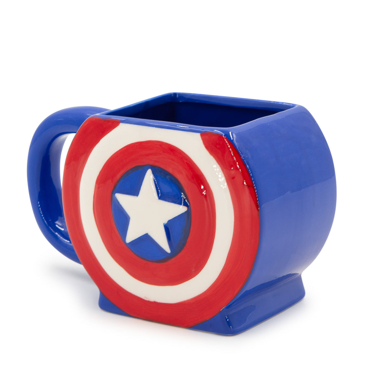 Marvel 3D Sculpted Ceramic Mug - Captain America Head or Shield