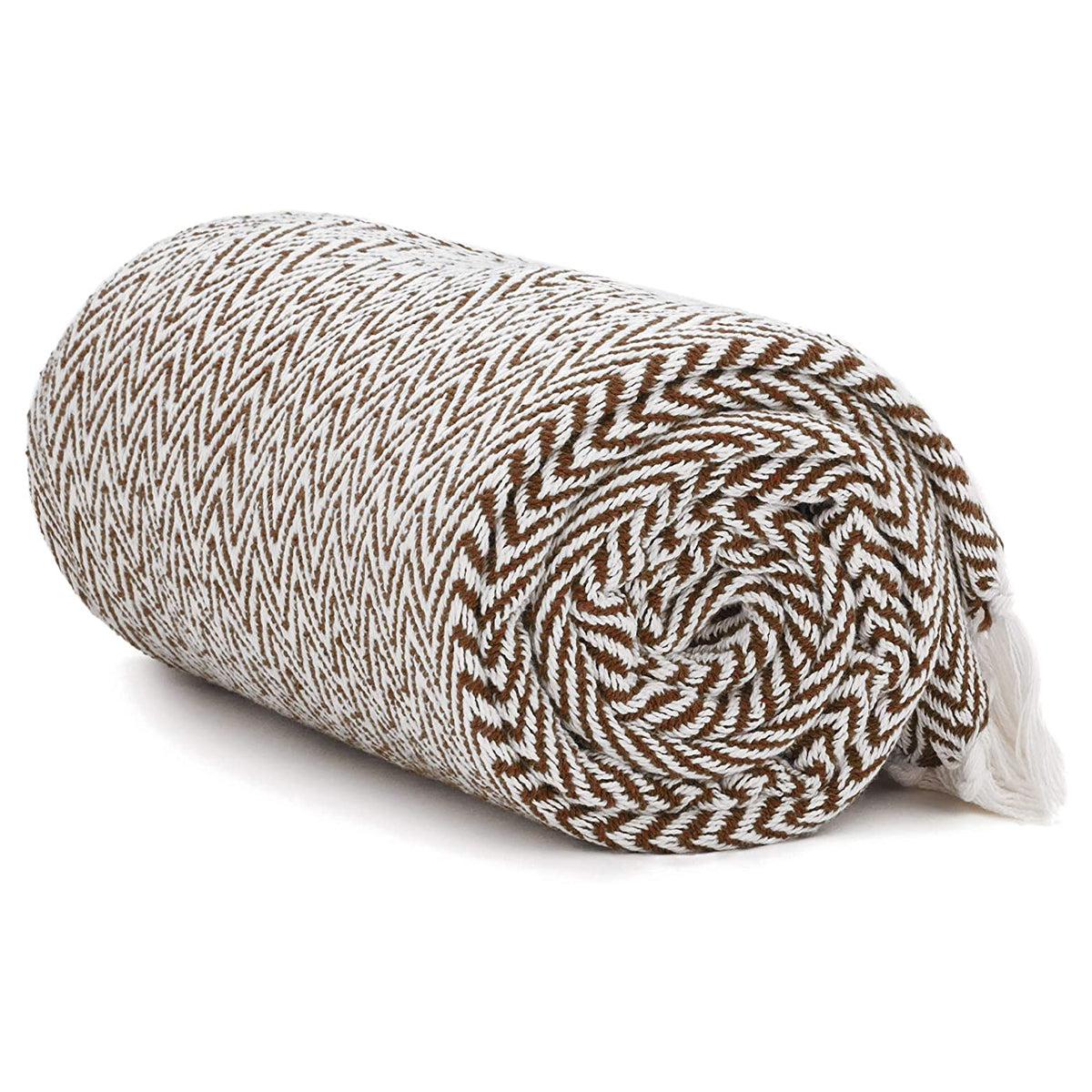 Americanflat 100% Cotton Medium Weight 50x60 Throw Blanket