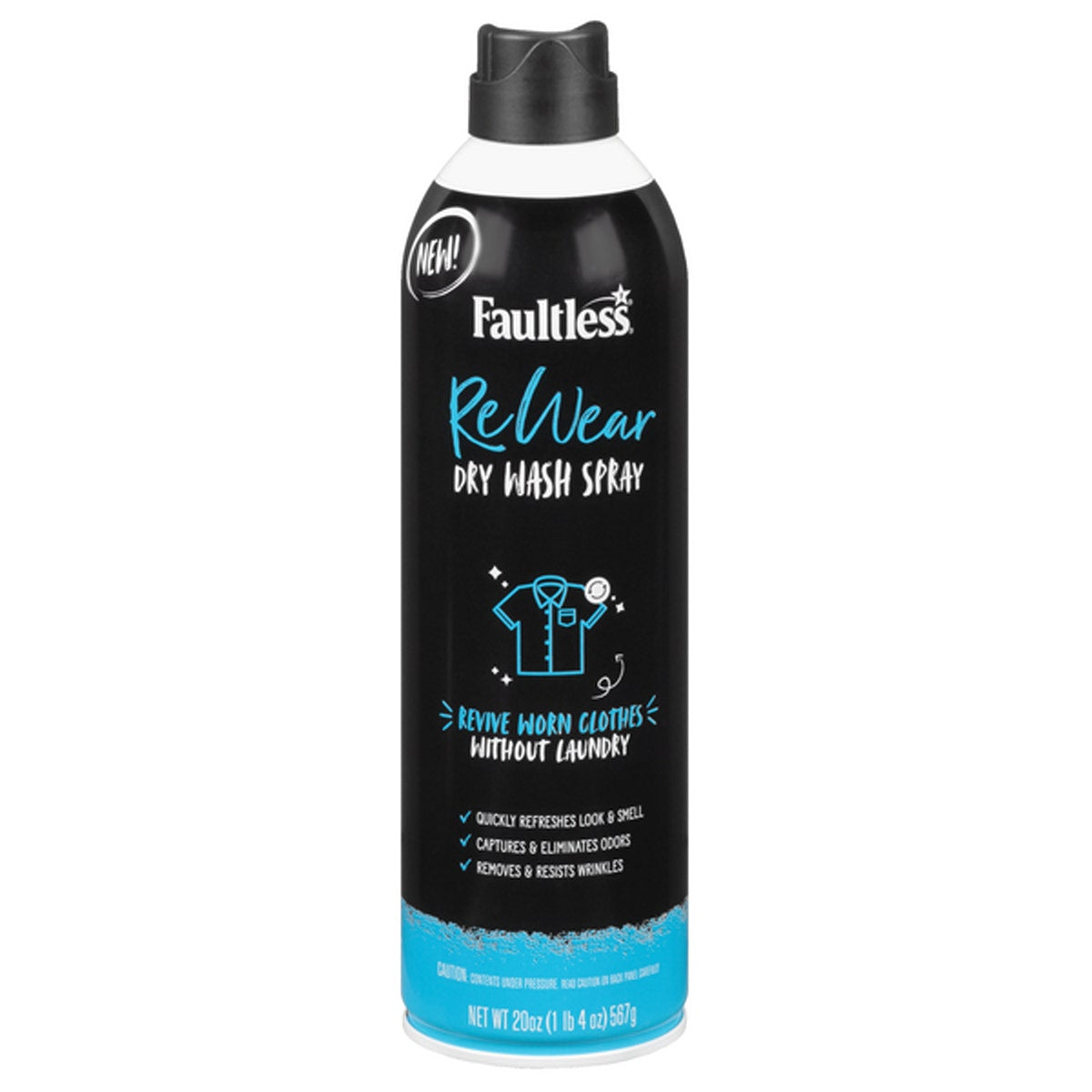 Faultless Clothing Revival Spray – Refreshes Without Washing