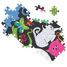 eeBoo 1000pc Square Jigsaw Puzzle – Artist-Designed, Eco-Friendly