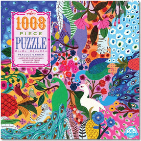 eeBoo 1000pc Square Jigsaw Puzzle – Artist-Designed, Eco-Friendly