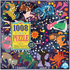 eeBoo 1000pc Square Jigsaw Puzzle – Artist-Designed, Eco-Friendly