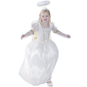 Princess Paradise Gracelynn The Angel Girl's Costume – Dress, Wings, Halo