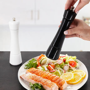2pc Kamenstein 8” Salt & Pepper Mill Set w- Ceramic Grinder