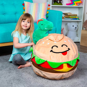 Good Banana Fill N' Chill Plush Toy Storage Bag & Seat For Kids