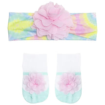 2pc Robeez Baby Girl Accessories Set – Headband, Socks, 0-12M