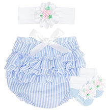 3pc Robeez Baby Girl Clothing Set – Headband, Socks, Skirt, 0-12M