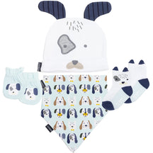 4pc Robeez Baby Clothing Set – Hat, Bib, Mittens, Socks, 0-12M