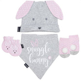 4pc Robeez Baby Clothing Set – Hat, Bib, Mittens, Socks, 0-12M