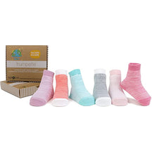 6 Pairs Trumpette Baby Socks – Eco-Friendly Recycled, 0-12M