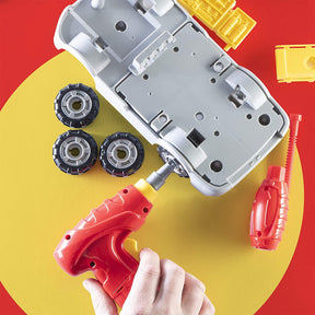 Bohui Toys Take Apart Firetruck – Lights, Sounds, Electric Drill