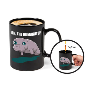 BigMouth 16oz Ceramic Mystery Mug – Funny Puns Magically Appear!