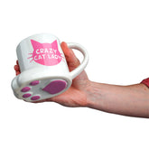 BigMouth 16oz Crazy Cat Lady Coffee Mug – Ceramic With Paw Print