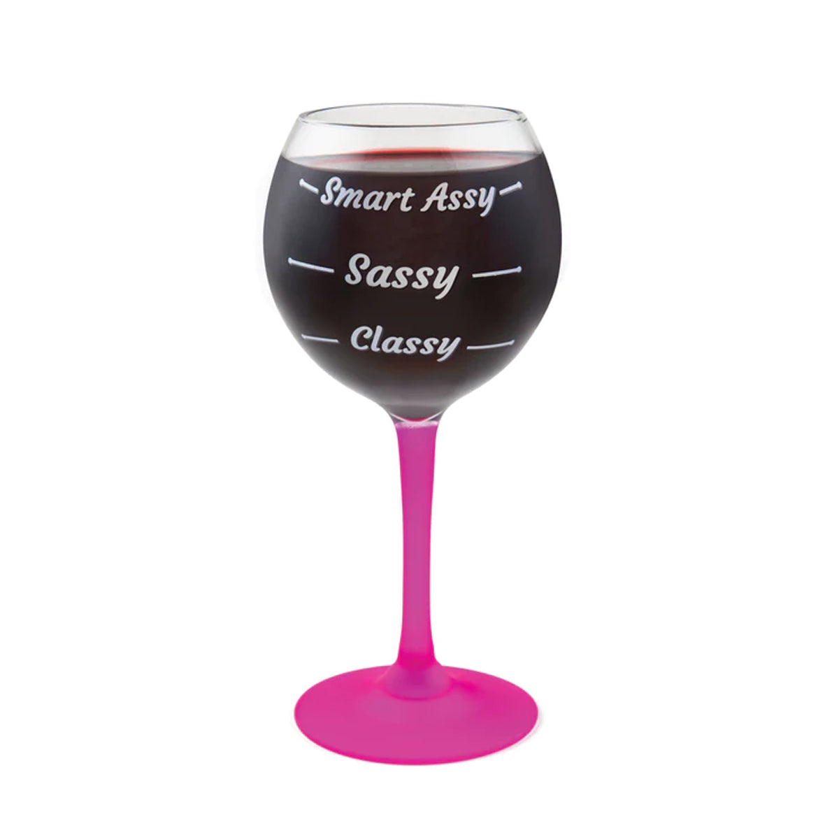 BigMouth 12oz Smart Assy Wine Glass – Measure By Mood
