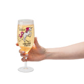BigMouth 16oz Unicorn Farts Champagne Glass – Bubble Pattern!