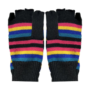 Capelli Women’s Knit Flip-Top 2-In-1 Fingerless Glove Mittens