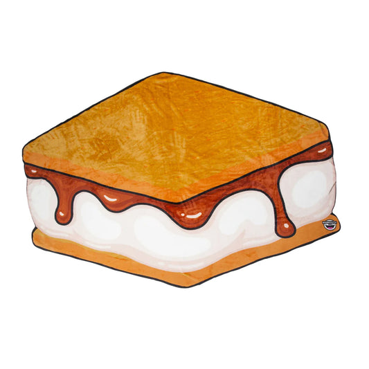 BigMouth 80x49” Super Soft Throw Blanket – S’mores