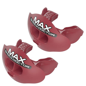 2pk Mouthguards By Shock Doctor - Max Airflow, Protects Lips