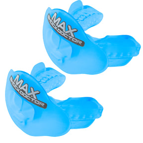 2pk Mouthguards By Shock Doctor - Max Airflow, Protects Lips