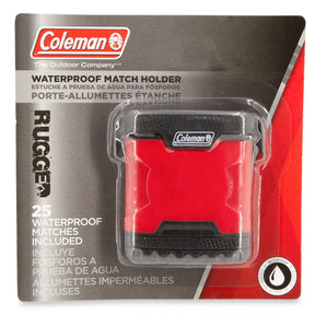 Coleman Rugged Waterproof Match Holder - Camping, Emergencies