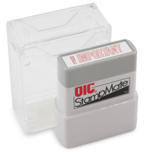 Officemate Pre-Inked Message Stamp - Self Inking, Quick Stamps