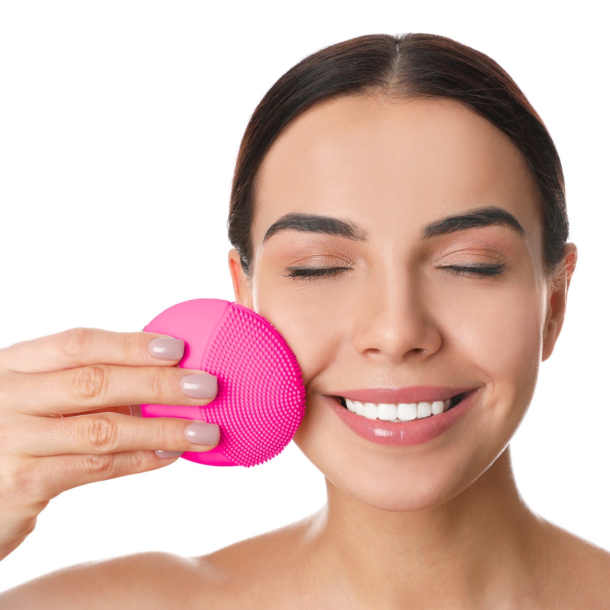 Beauty 360 Sonic Facial Brush – Vibrating Silicone, USB Recharge