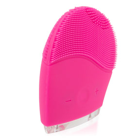 Beauty 360 Sonic Facial Brush – Vibrating Silicone, USB Recharge