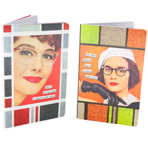 2pc Anne Taintor 4x6 Journal Notebook Set – Funny Retro Designs!