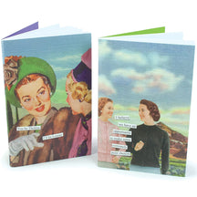 2pc Anne Taintor 4x6 Journal Notebook Set – Funny Retro Designs!