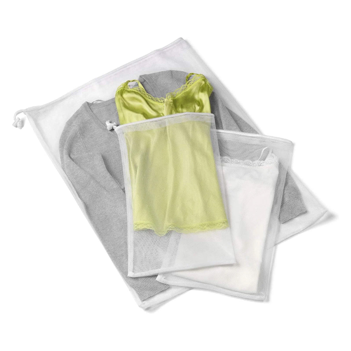 3pc Laundry Wash Bag – Protect Delicate Clothes In Washer & Dryer
