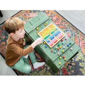 New Classic Toys Math Times Table Tray – Teaches Multiplication