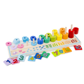 New Classic Toys Learn To Count Educational Wooden Toy