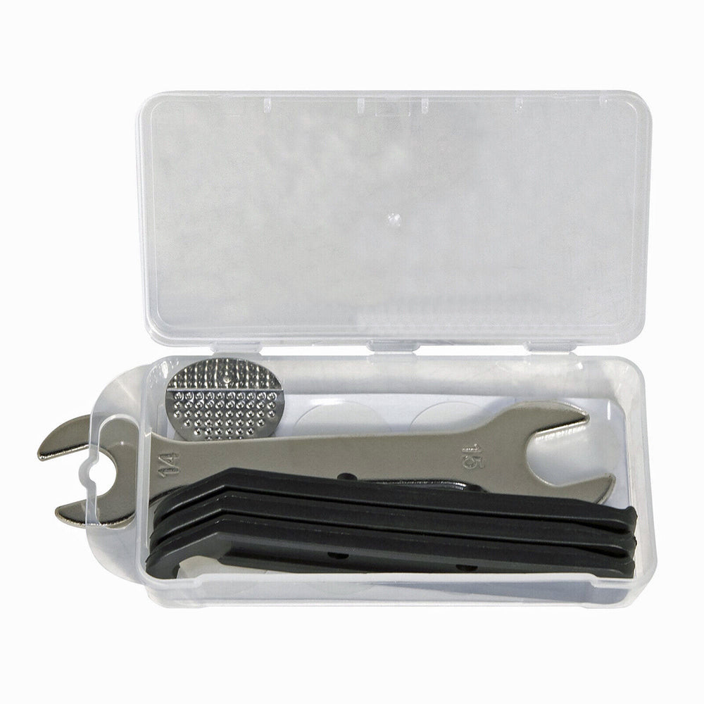 25pc Bell Deluxe Bicycle Tube Repair Kit Glueless Tire Patches