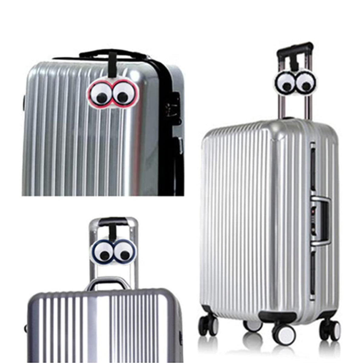 Googly Eyes Luggage Tags – Fun Way To Find Suitcase & Travel Bags