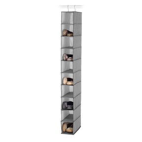 Whitmor Hanging Shoe Shelves – 10 Sections Store & Organize