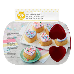 Wilton Silicone Heart-Shaped Mold – For Cakes, Cookies, Candies
