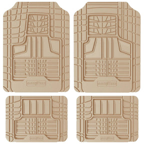 4pc Goodyear All-Weather Heavy-Duty Car Floor Mats – Trim To Fit