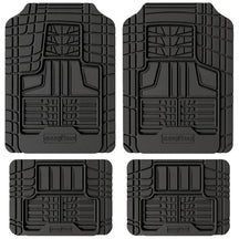 4pc Goodyear All-Weather Heavy-Duty Car Floor Mats – Trim To Fit