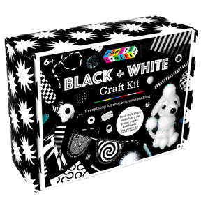 233pc Black + White Craft Kit For Kids – Arts & Crafting Fun!