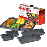 4pc Handy Sheetz Silicone Baking Trays – For Oven & Microwave