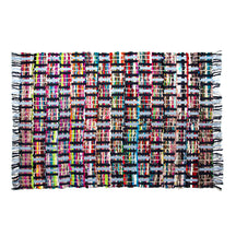 Sunrise Chindi Rug of Colorful Recycled Fabric – Many Styles